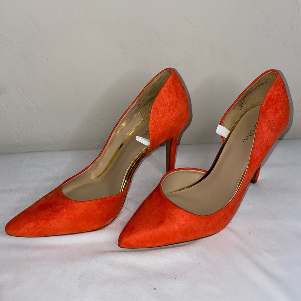 Orange Merona heels